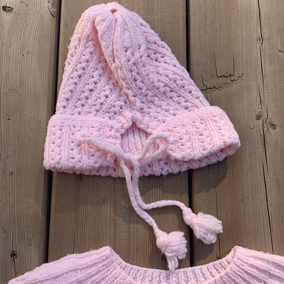 Brand New Handmade Crochet Sweater & Hat - Picture 6 of 8